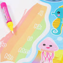 Coolplay 59x36cm colourful rainbow water drawing mat with 2 pen water mat