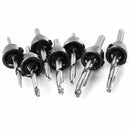 22 pcs Countersunk Drill Bit Set with Depth Adjustable stop wood countersun