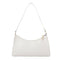 Fashion Pure Women Handbag Leather Female Small Shoulder Tote Bag (White)
