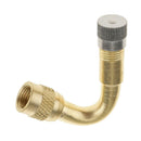 Universal 45 Degree Metal Tyre Valve Extension for Motorcycle Car Scooter