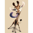 5D DIY Full Drill Diamond Painting Cross Stitch Embroidery (Giraffe-k566)