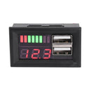 Red Led Digital Display Voltmeter Mini Voltage Meter Volt Tester Panel for  X2P8