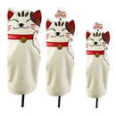 3pcs/Set Golf Club Head Cover NO. 13 5 Wood Driver Headcover Cute Cat