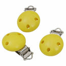 10Er Baby Wood Pacifier Clip Pacifier Clips Set Dummy Chains Clips Nipple H E8U4