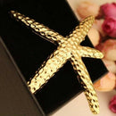 Women's jewelry hair accessories starfish hairpin