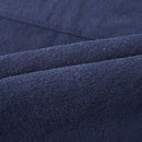 Soft Cotton Linen Apron with Double Front Large Size Pockets Solid Color Ha