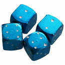 4x Metal Dice Bike Car Motorcycle ATV Tyre Tire Wheel Valve Dust Caps Cover W9J1