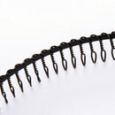 Practical Black Metal Teeth Comb Hairband Hair Hoop Headband For Woman Sexy PVES