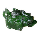 1pc China Handmade Tea Pet Lucky Pi Xiu Rolling Tea Brave Ornaments Green