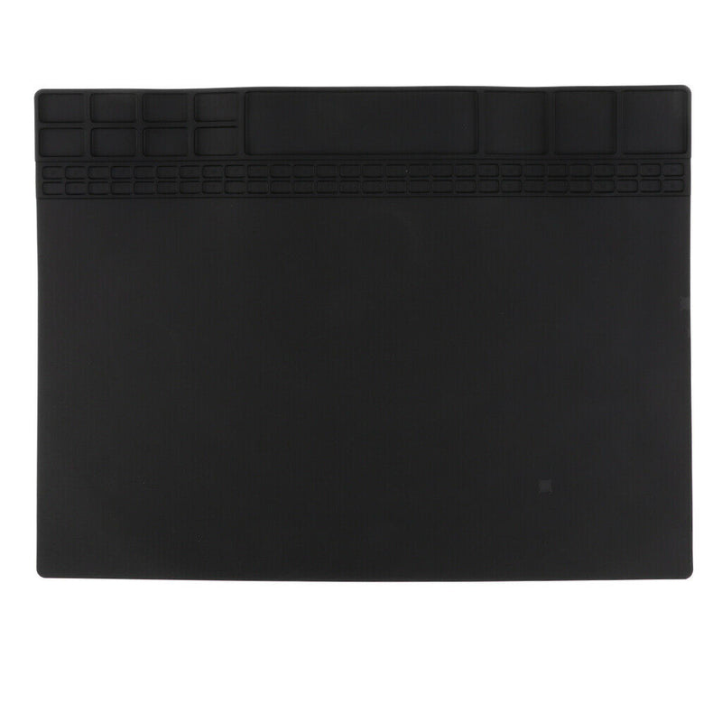 Work Top Desk  Resistant Mat Repair Insulation Kit Soldering Pad Black