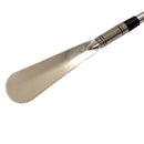Long Flexible Plastic Metal Handle Shoehorn in shape Jockey