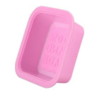 Square Silicone Handmade Soap Mold, DIY Cake Mold (Color Randomly) T8Z8