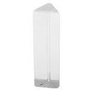 Optical Glass Triple Triangular Prism Physics Teaching Light  8cm