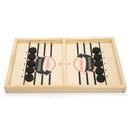 Family Table Ice Hockey Game Catapult Chess Fast Sling Puck Game (Small)