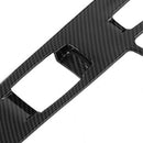 Carbon Fiber Style Abs Updated Car Styling Gear Shift Panel Cover Trim for