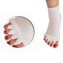 1 Pair Toe Socks Pedicure Socks For Pedicure Toe Separators Feet Care
