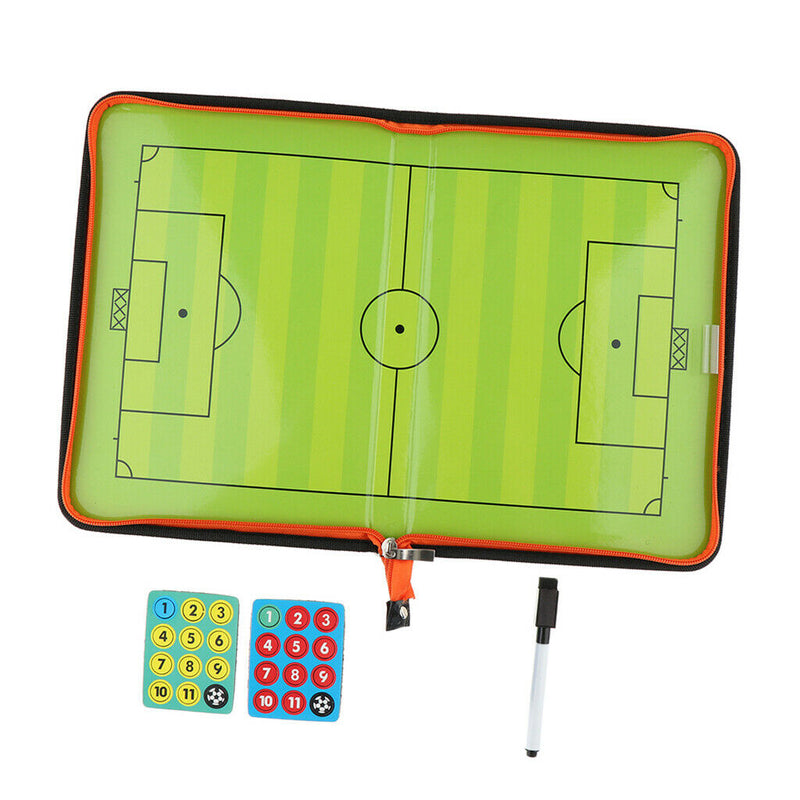 Soccer Coaching Board Strategy Tactics Clipboard Football Game Match Training