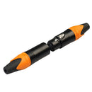 5 Pairs 3 Pin XLR Connector Male And Female Microphone Mic Cable Adapter, Orange