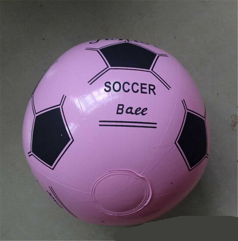 38Cm Inflatable Blow Up Football Beach Ball Soccer Ball Kids Outdoor w/ ME