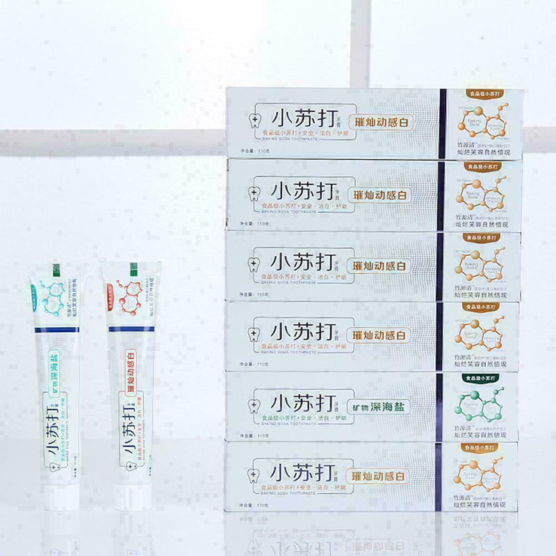 Viaty Baking Soda Deep Sea Salt Toothpaste BRAND NEW TO MARKET STAIN REMOVE T1X4