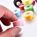 25* Sewing Machine Bobbins Thread Spools Case With Threads for Sewing Machine AU