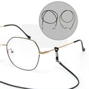 2x Soft PU Leather Reading Eyeglass Strap Holder Retainer Lanyard For Women Men