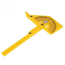 Goniometer Angle Finder Miter Gauge Arm Measure Ruler Plastic Protractor Ne X6T8