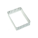 rectangle lace biscuit mold baking cookie cutter mold stainless steel cook mol #