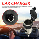 Metal Cigarette Lighter Socket 12V Power Outlet for Car Boat Motorcycle ATV
