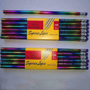 12 pcs Rainbow Pencil With Eraser Rainbow K1L7 Y6P2