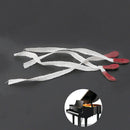 88pcs Bridle Straps for Piano Action Repair Tools Replacement Part Beige an Q5H6