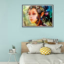 1000pcs DIY Science Fiction Girl Jigsaw Puzzle Picture Toys Kids Room Decor