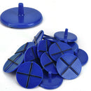 30PCS Plastic Golf Ball Mark Position Marker Diameter Golf Ball Base AccessoryOZ