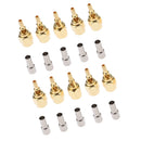 10Pcs Connector SMA Male Plug Pin Crimp Window For RG174, RG316