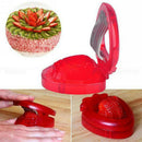 Stainless Steel Blade Fruit Strawberry Slicer Cutter Gadgets Home Kitche LLB