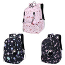 Large School Bag Cute Student School Backpack Printed Waterproof Backpack P