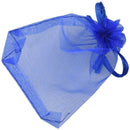 100 Organza Wedding Party Favor Gift Candy Sheer Bags Jewelry Pouch Dark bl