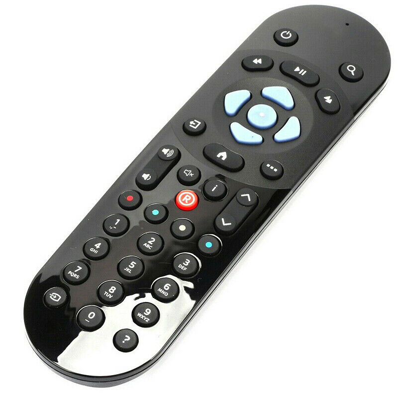Replacement Infrared Remote Control Black For Sky Q Set-top Box And Television