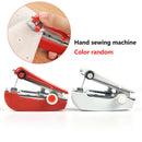 Mini Handy Hand-Held Manual Operation Portable Sewing Machine Travel Use`US