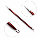 Stainless steel blackhead acne blemish pimple extractor remover extractor needJR