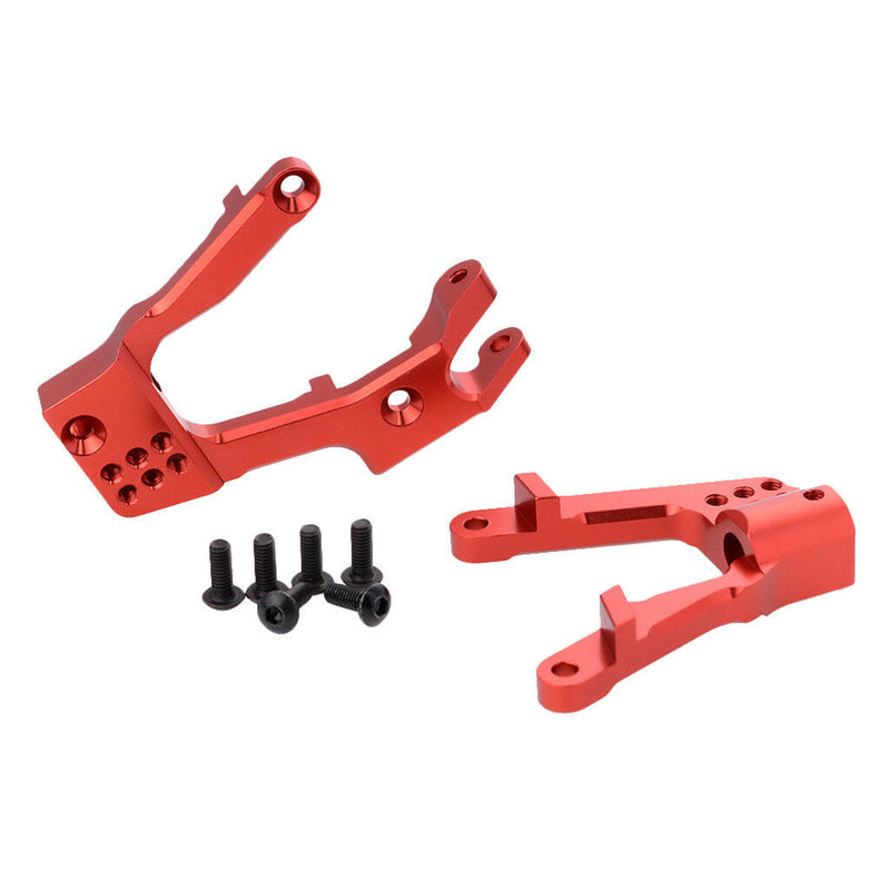 Upgrade Parts Front Rear Shock Tower Red Alloy for Axial SCX10 1/10 RC Buggy