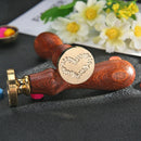 Retro Wedding Pattern Wax Seal Stamp Fire Painting Stamping Envelope Gifts Cards