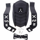 Rear Wheel Fender Splash Guard Cover Tire Hugger with License Plate Bracket