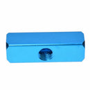 1/4" PT Threaded Ports 2 Way Quick Connect Air Hose Manifold Block Splitter