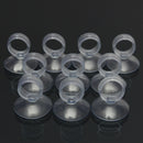 10Pcs 16mm Diameter Aquarium Fish Tank Suction Cup Tube Holder Sucker Pipe Clips