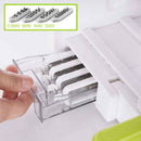 4 Blade Vegetable Spiralizer Folding Veggie Pasta & Spaghetti Potato Vegeta C8Q4