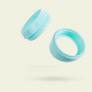 Baby Silicone Feeding With Spoon Feeder Food Rice Cereal Bottle blue