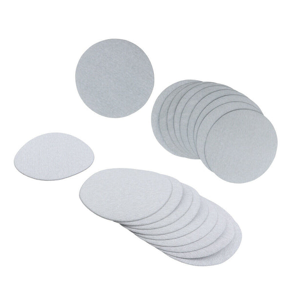 20 x 5inch Sand Disk Polish Grind Pad White Sandpaper Sheet 320Grit 600Grit