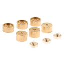 9 Pieces of Set Trumpet Finger Buttons Trumpet Parts Accessories