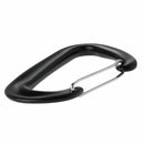 Aviation Aluminum D Shape Carabiner 12KN Hammock Safety Clasp Climbing Buckle
